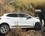 Acidente na BR-494 na entrada da comunidade de Quilombo