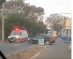 Acidente na rua Goiás complica ainda mais o trânsito local