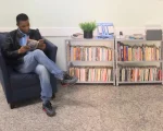 Com 200 livros, Caixa Estante do Governo de Minas chega ao Hospital Evangélico, em Contagem
