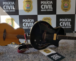 Polícia Civil recupera violões furtados em Formiga