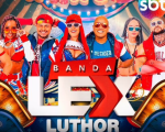Banda Lex Luthor se apresenta em programa no SBT