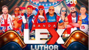 Banda Lex Luthor se apresenta em programa no SBT