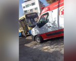 Homem passa mal e morre dentro de ônibus no bairro Interlagos