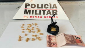 Jovem que acabou de sair da cadeia &eacute; preso com drogas em Divin&oacute;polis