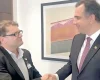 Rodrigo Pacheco recebe representante do Sindijori/MG no Senado