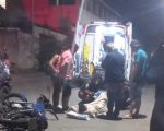Motociclista fica ferido após acidente no Icaraí, em Divinópolis