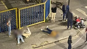 Veja v&iacute;deo: Acidente deixa um ferido no Centro de Divin&oacute;polis