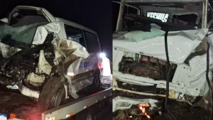 Ita&uacute;na: Morre segunda v&iacute;tima de acidente entre caminh&atilde;o e van