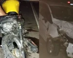 Nova Serrana: Após acidente, filho de motociclista agride passageiras de carro