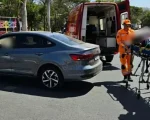 Formiga: Motociclista fica ferida após acidente com carro