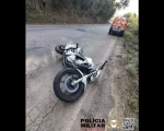 Motociclista fica gravemente ferido em acidente na BR-352 em Pitangui