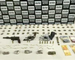 Nova Serrana: PM apreende grande quantidade de drogas e retira 3 armas de circulação