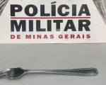 Pará de Minas: Homem usa garfo adaptado para tentar furtar motos e acaba preso