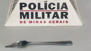 Par&aacute; de Minas: Homem usa garfo adaptado para tentar furtar motos e acaba preso