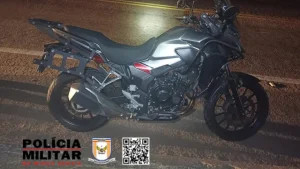 Ita&uacute;na: Boi na pista causa acidente com motociclista na MG-431