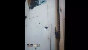 Radar na MG-431 em Ita&uacute;na &eacute; danificado por disparos de arma de fogo