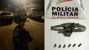 Nova Serrana: Três são detidos após roubo de motocicleta