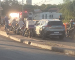 Acidente de moto é registrado na Ponte do Niterói