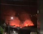 Incêndio atinge vegetação às margens da MG-050 em Divinópolis