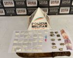 Homem ameaça familiares e é preso com drogas e facão enferrujado em Divinópolis