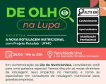 Palestra gratuita em Divinópolis aborda o tema Rotulagem Nutricional