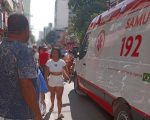 Idoso &eacute; atropelado no Centro de Divin&oacute;polis e fica em estado grave
