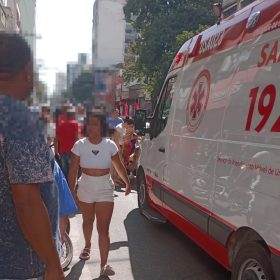Idoso é atropelado no Centro de Divinópolis e fica em estado grave