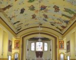 Veja quem fez as pinturas no teto da Catedral de Divinópolis