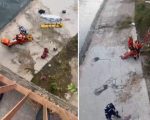 Casal cai no rio Arrudas após acidente de moto em BH