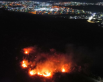 Incêndio atinge Morro das Antenas em Divinópolis
