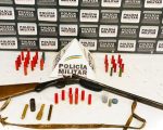 Dupla é presa com arma e munições em Divinópolis