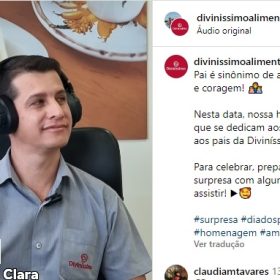 Divin&iacute;ssimo prepara homenagem para os pais e emociona colaboradores