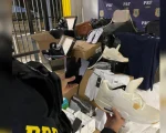 PRF apreende produtos sem nota em ônibus que saiu de Divinópolis