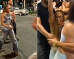 Vídeo: Rebeca Andrade é ovacionada em bar da Savassi, em BH