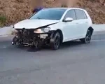 Vídeo: Acidente de carro no Candelária deixa trânsito lento