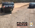 Itaúna: Acidente na MG-431 deixa três feridos