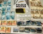 Formiga: Jovem é preso com mais de R$ 3 mil do tráfico de drogas
