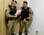 PM salva bebê engasgado com remédio em Itaúna