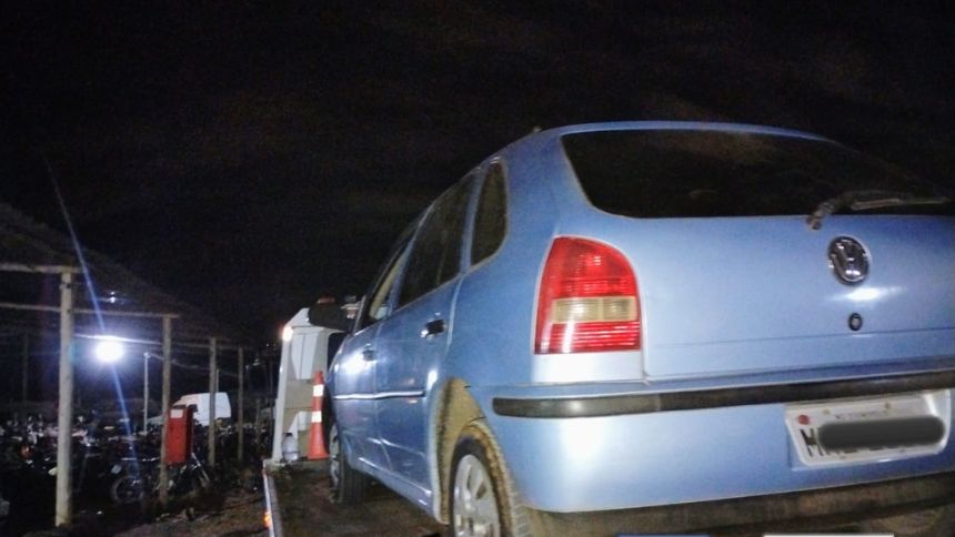 Motorista b&ecirc;bado &eacute; preso ap&oacute;s persegui&ccedil;&atilde;o na BR-494, em Divin&oacute;polis