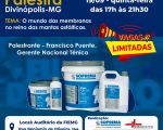 Mantas asfálticas: palestra gratuita será realizada em Divinópolis