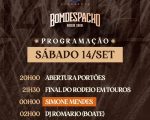Bom Despacho Rodeio Show: confira a programação para este sábado