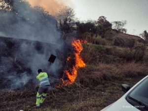 Queimadas na MG-050 aumentam 128%