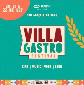 Festival VillaGastro: cinema, comida e música em São Gonçalo do Pará