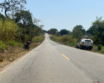 Acidente de trânsito deixa motociclista gravemente ferido em Claudio