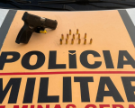 Operação Policial em Divinópolis resulta em apreensão de arma