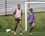 Atlético treina para encarar o São Paulo pela Copa do Brasil esperando o retorno dos jogadores que estão nas seleções.