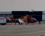 Operação aérea do Samu faz transferência de paciente no Aeroporto Brigadeiro Cabral em Divinópolis