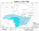 Previsão de chuva para Divinópolis nesta semana