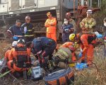 Homem tem perna arrancada após ser atropelado por trem na Grande BH