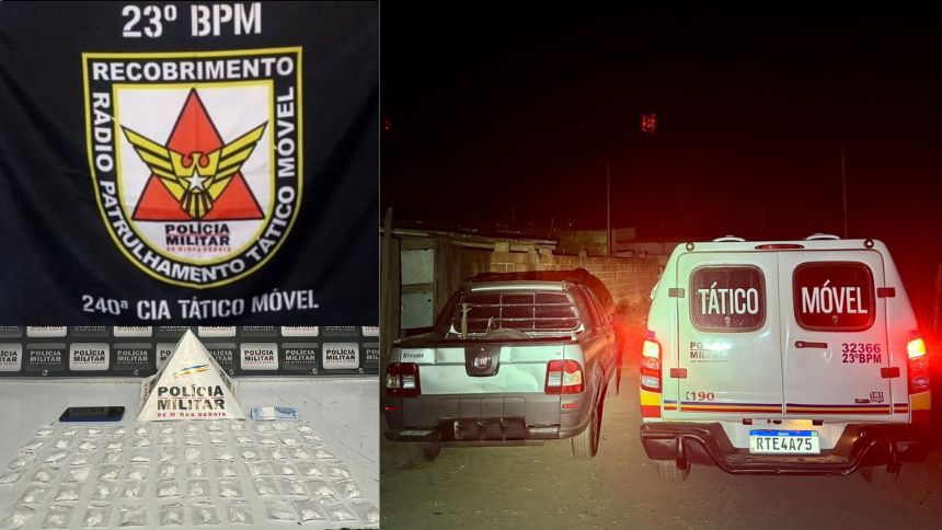 Traficante &eacute; preso ap&oacute;s persegui&ccedil;&atilde;o no bairro Maria Helena, em Divin&oacute;polis
